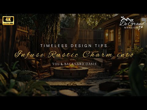 Timeless Design Tips: Infuse Rustic Charm into Your Backyard Oasis