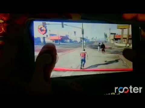 GTA V Android Apk OBB handcam gameplay // gta v mobile gameplay