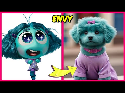 Inside Out 2 Movie Characters As Dogs 🐶 + Guess The Voice Quiz + Their Favorite Things!