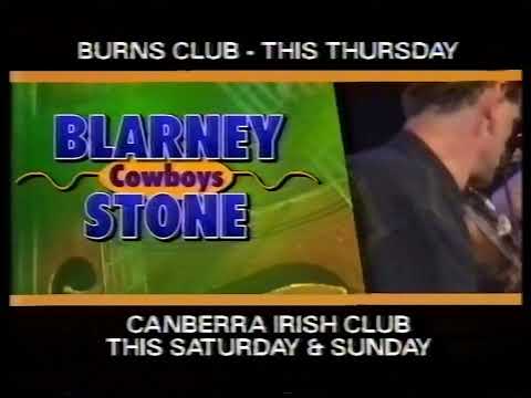 Blarney Cowboys Stone tour ad (1995)