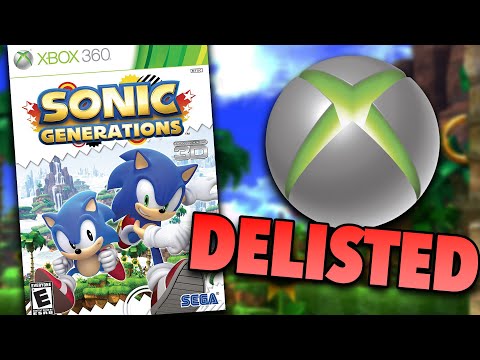 Xbox 360 is Dead 💀 + Sonic Generations DELISTED