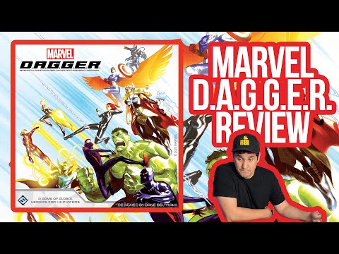 Marvel Dagger Review | Marvel Champions the Board Game?