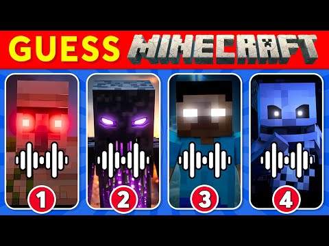 🎮 Guess the Minecraft Characters by Voice and Song RAP Edition! 🎤🔥 Ultimate Minecraft Movie Quiz 🏆