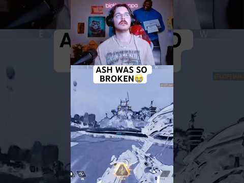 Ash was SO broken 😭 #apexlegends #apex #apexclips