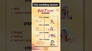 Wedding season glow | facial at home | hime facial |