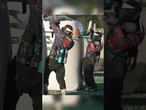 Synchronized Reload 🔗🔁 | Paintball Tournament #shorts