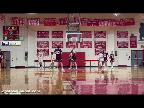 2nd quarter Chatham Central vs Seaforth JV boys basketball game - 12.17.24