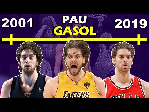 Timeline of PAU GASOL'S CAREER | NBA Champion | Lakers Legend | Hall-of-Famer