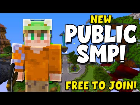 NEW Public SMP! Free to Join! (Launch day!)