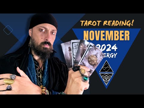 Are You Comfortable in The Darkness? November Energy Reading! Pick a Pile Tarot Reading For You