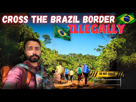 “Secret” Border Crossing: Brazil-Venezuela Jungle Path 🇧🇷🇻🇪