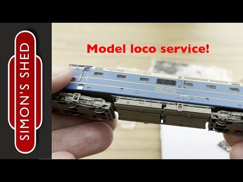 Model locomotive service : Graham Farish Deltic Prototype