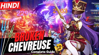 [Hindi] BROKEN CHEVREUSE GUIDE! Chevreuse Best Build - Weapons, Artifacts & Teams | Genshin Impact