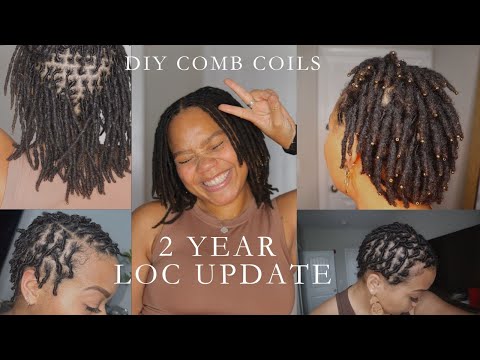 2 YEARS LOCAVERSARY | DIY COMB COILS | Wash and Retest with Me!