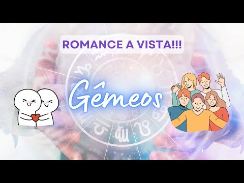 GÊMEOS ♊️ ROMANCE A VISTA!♥️