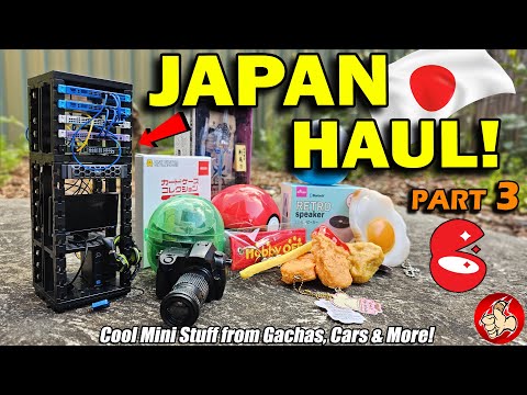 SMOOREZ JAPAN HAUL Part 3 - Awesome Mini Items from Gacha Machines & Other Collectables!