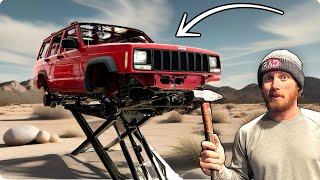 Day 1 of Building a Race Jeep in the Desert