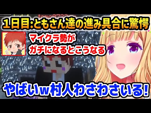 VCR１日目: ともさん達の進み具合に驚愕するアキロゼメンバー達【ホロライブ】