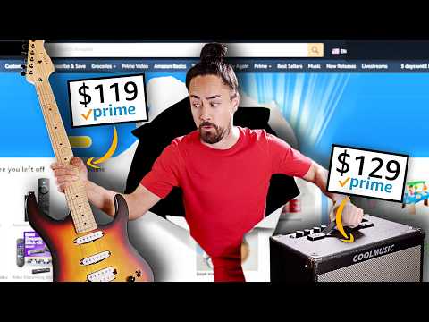 How Bad is Amazon's Cheapest Guitar Gear?