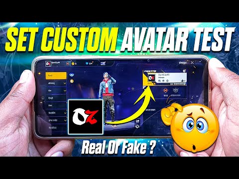 Free Fire Custom Avatar Test! Real Or Fake?