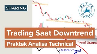 Strategi Trading Saat Downtrend (Praktek Analisa Teknikal Saham)