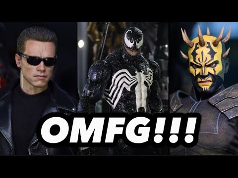 Hot Toys NEW Figures at Wonderfest 2024 are INSANE! Comic VENOM, Terminator, Savage Opress