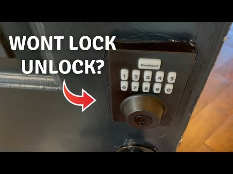 Kwikset Lock No Longer Locking or Unlocking Door, Fixed