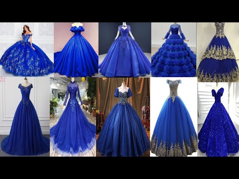 Most beautiful blue gown design// blue gown design 2023//ayra ezwa//