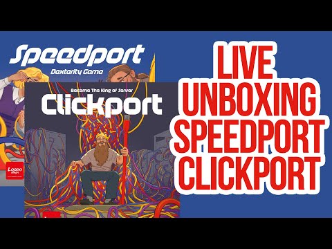 Speedport & Clickport | Live Unboxing Sneak Peek