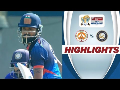 SMAT 2024, utrakhand vs Baroda: Match Highlights