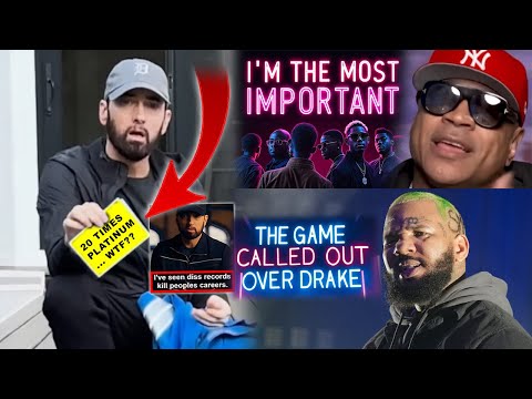 “Wow Crazy” Eminem Hits NEW Milestones, The Game BLASTED For Defending Drake, LL Cool J Spark Debate