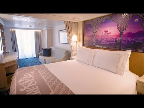 Disney Treasure - Deluxe Family Oceanview Stateroom with Verandah | Disney Cruise Line