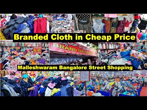 Branded Cloths Start from 100/- | Brand The Trend Expo Sale | Malleshwaram Street Shopping  Market