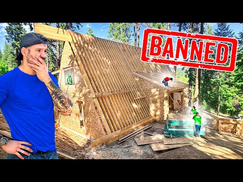 Framers Got Kicked Out; Trying to Finish The Cabin (ep.5)