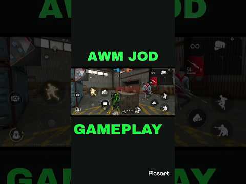 AWM JOD gameplay in free fire #shorts #viral #youtubetrending #gaming #gameplay #gameplay #AWM JOD