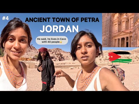 I Visited The Most Famous Place in Jordan and Met Bedouin Man 😍🇯🇴| #petra