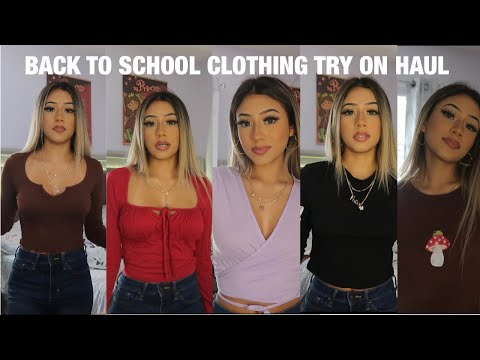 Back To School Try-On Clothing Haul !