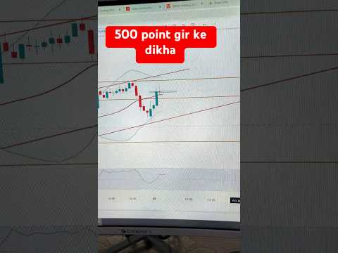 500 point gira nifty 50 #stockhunter #trading #stockmarket #marketcrash #losscover