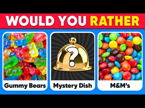 Would You Rather…? MYSTERY Dish Edition 🍕🍽️ Daily Quiz