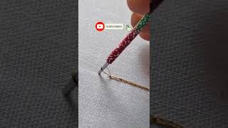 Easy Aari end knot for beginners#aariwork#aariworkendknot #shorts #aarionlineclasscontact 9632154403