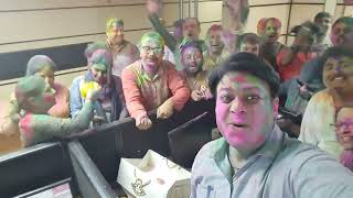 HAPPY HOLI 2023, Holi with my lovely colleagues / holi cheer