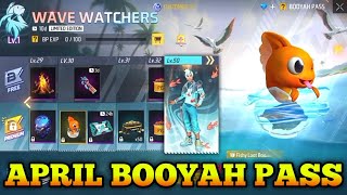 April Booyah Pass Full Review Free Fire 2023 || Free Fire April Booyah Pass || IND KING 👑