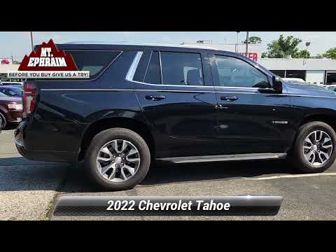 Used 2022 Chevrolet Tahoe LT, Mt Ephraim, NJ 98474