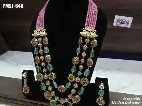 Handmade Rajasthani jewellery set