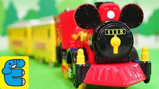 プラレール ミッキーマウス ポッポーきかんしゃ Plarail Mickey Mouse Choo-choo Locomotive [English Subs]