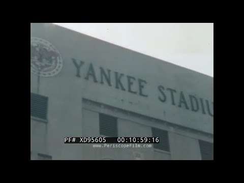 1930s HOME MOVIE   TRIP TO COLORADO, NEW MEXICO, AND BABE RUTH AT YANKEE STADIUM  XD95605