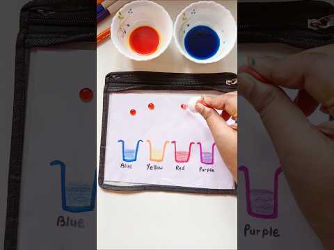 Baccho wale colour 🌈 | sensory play #shorts #ytshorts #colours