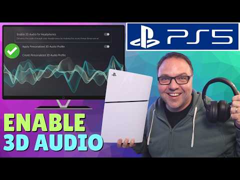 How to Enable 3D Audio for Headphones on PS5 (Immersive PS5 Gaming)