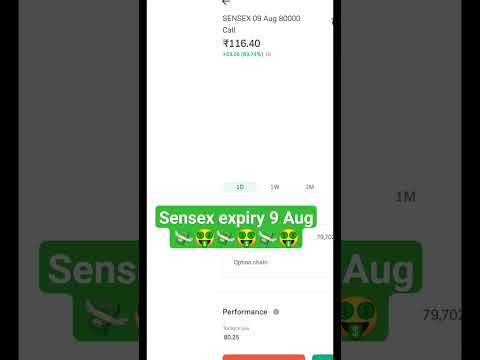 9 Aug sensex expiry 🤑💸🤑💸💸💸#nifty #stockmarket #trading #banknifty #sensex #paisa