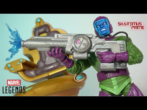 Marvel Legends KANG with Time Chair Throne Avengers Fantastic Four Comics Action Figure Review